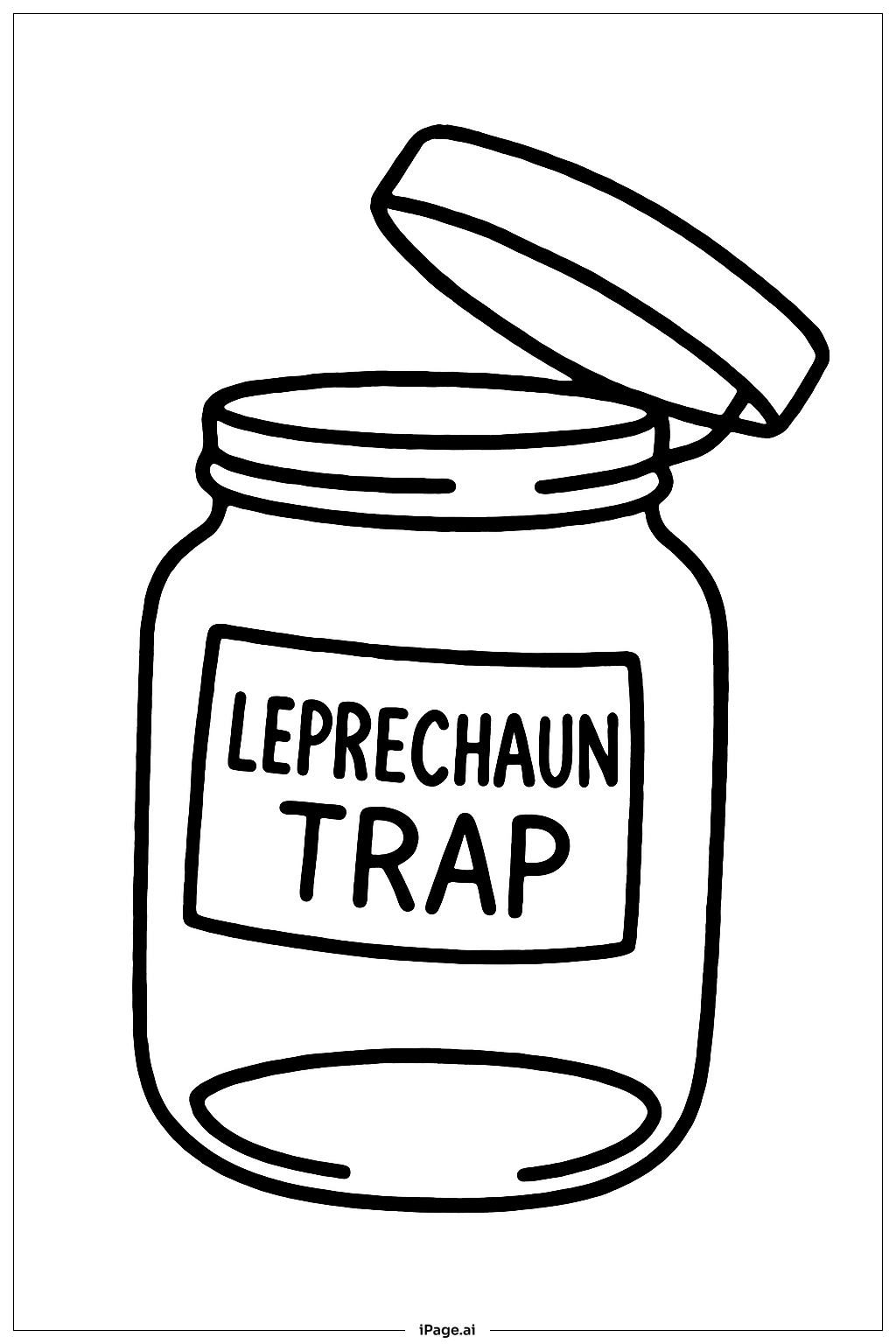 Leprechaun Trap Jar Catch