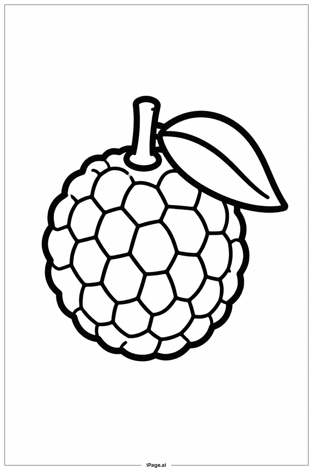 Fruit Coloring Page