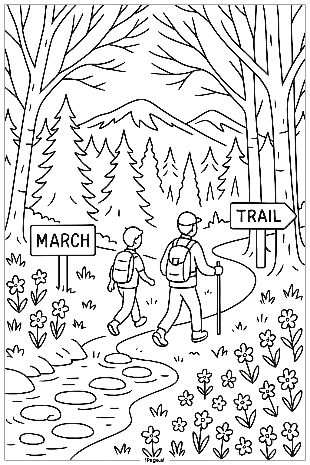 March Forest Trail Hike