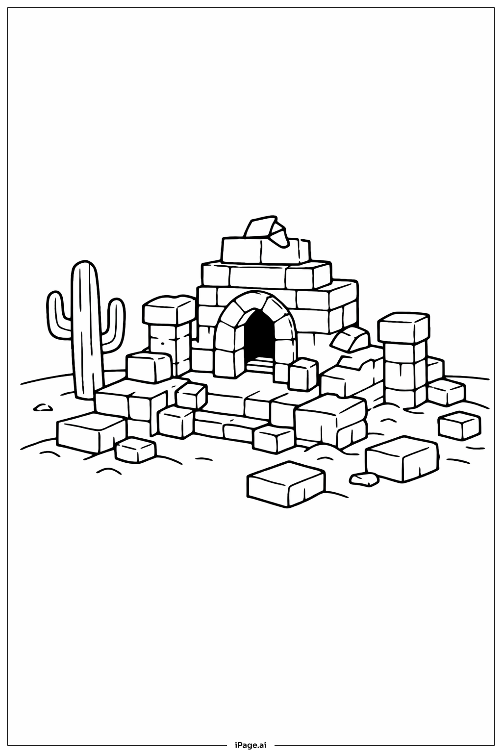 我的世界沙漠神庙