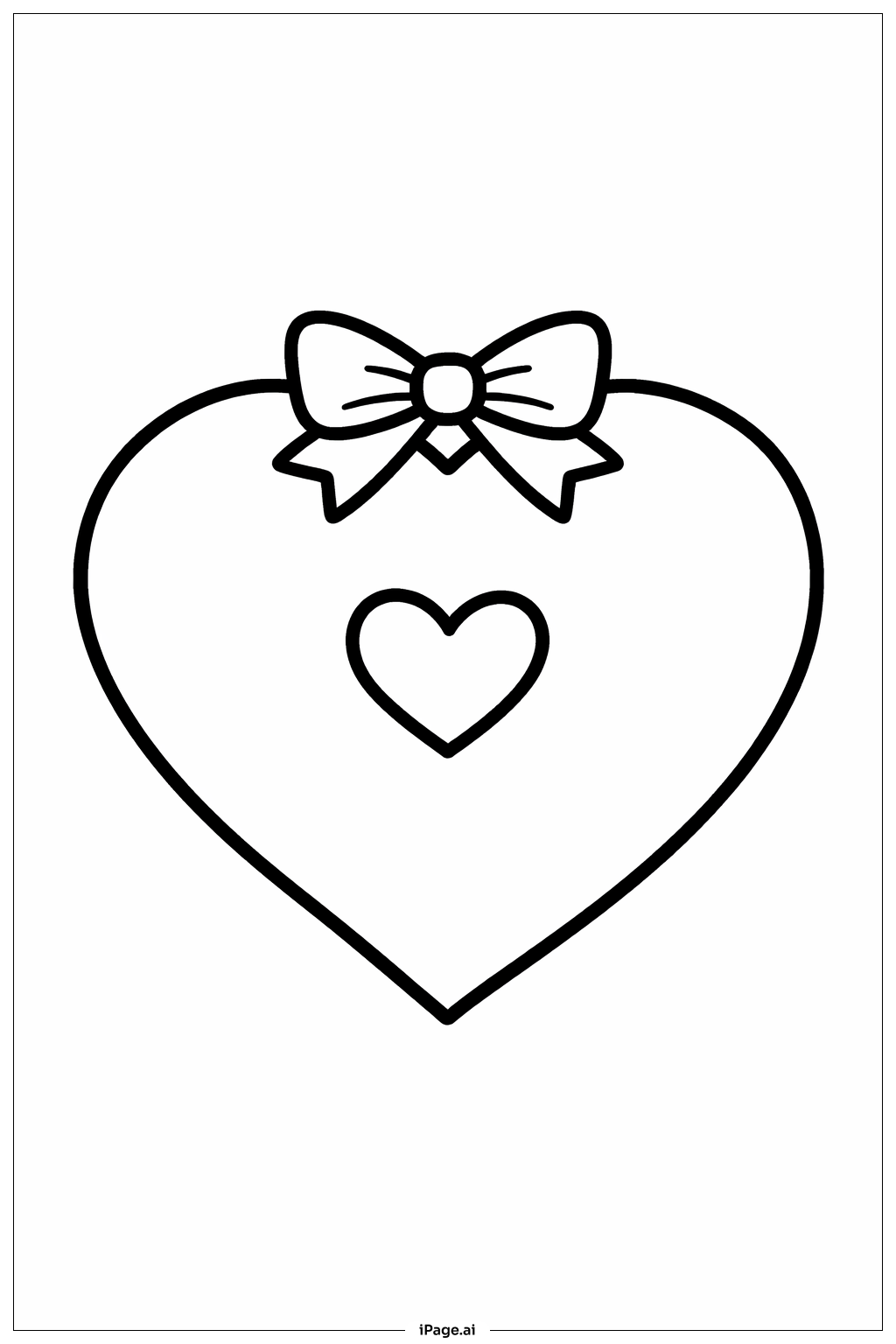  Mothers' Day Heart Card Coloring Page 