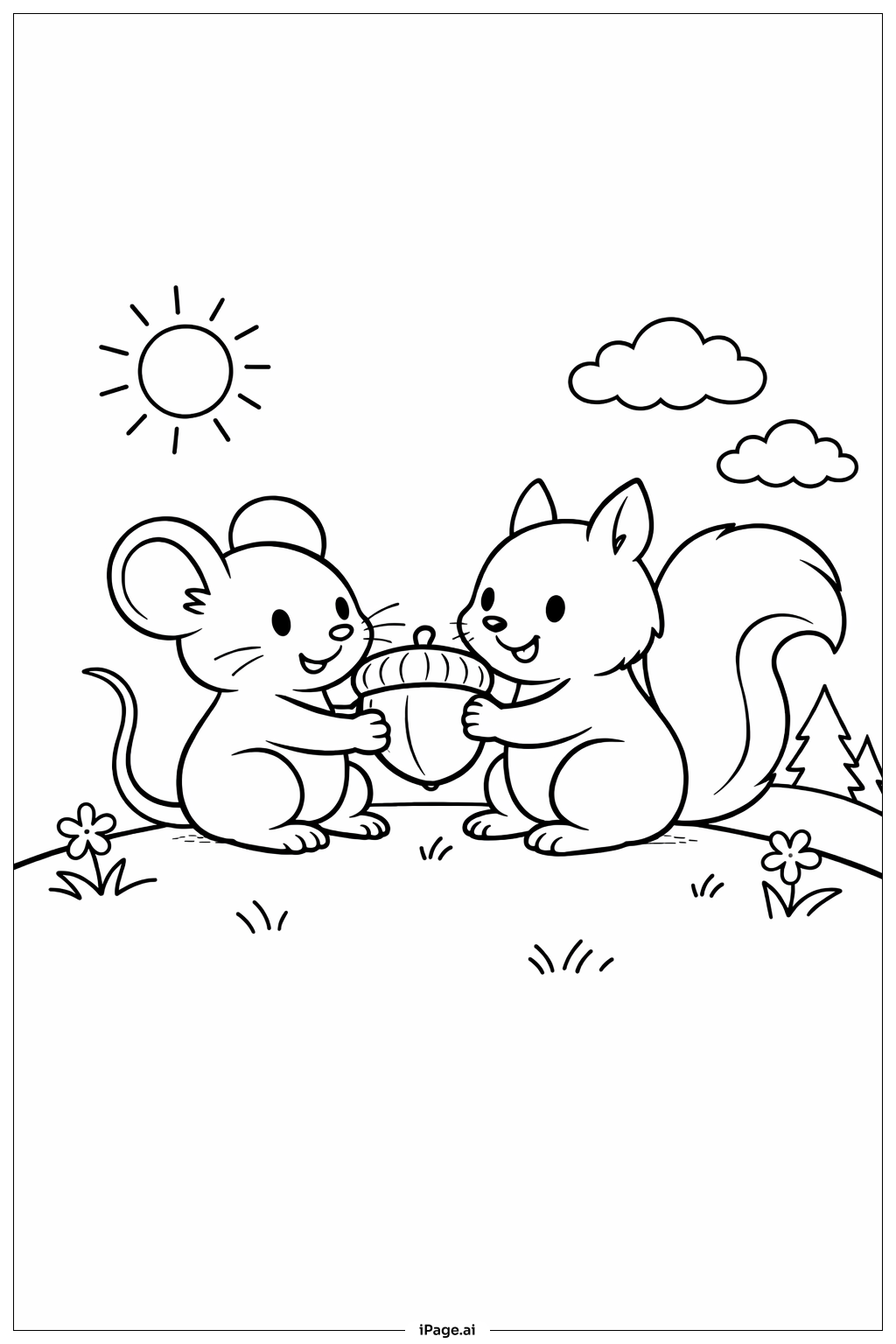 Mouse And Squirrel