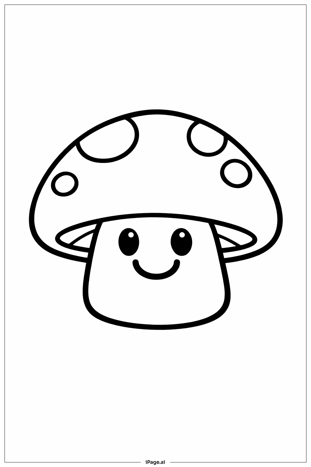 Página para colorear de Seta con Gran Sonrisa