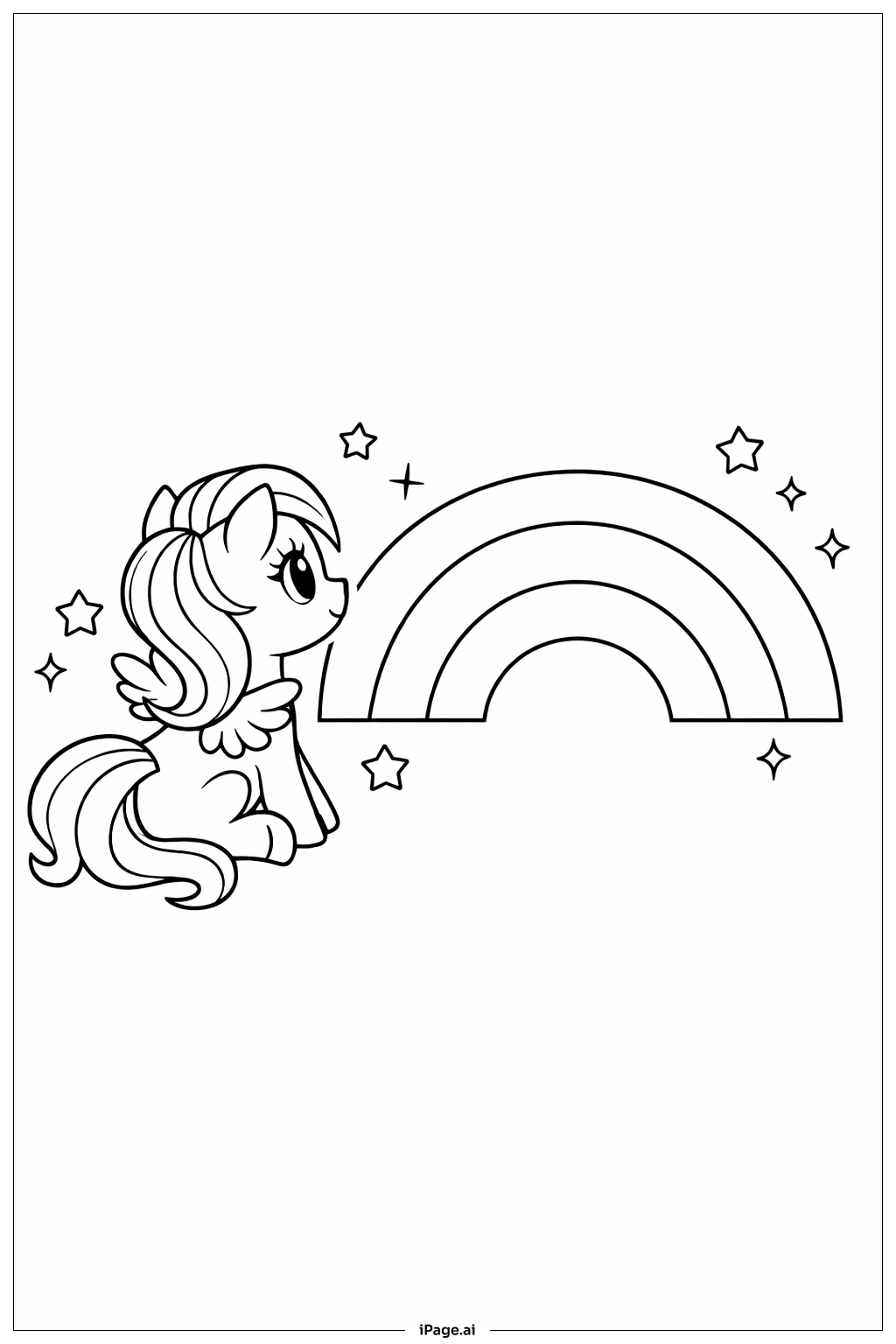 Mon Petit Poney et Arc-en-Ciel