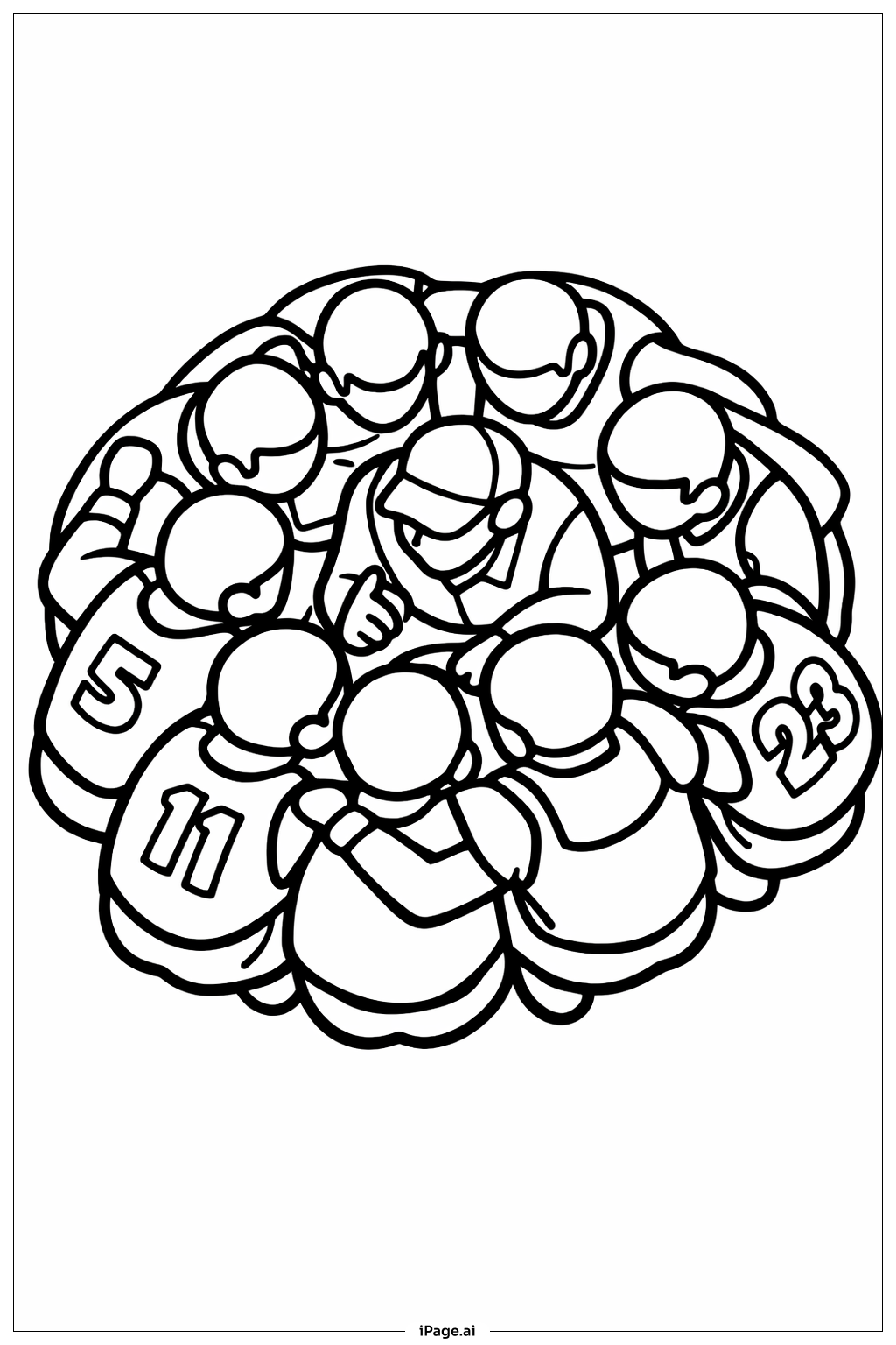 NBAチームハドル