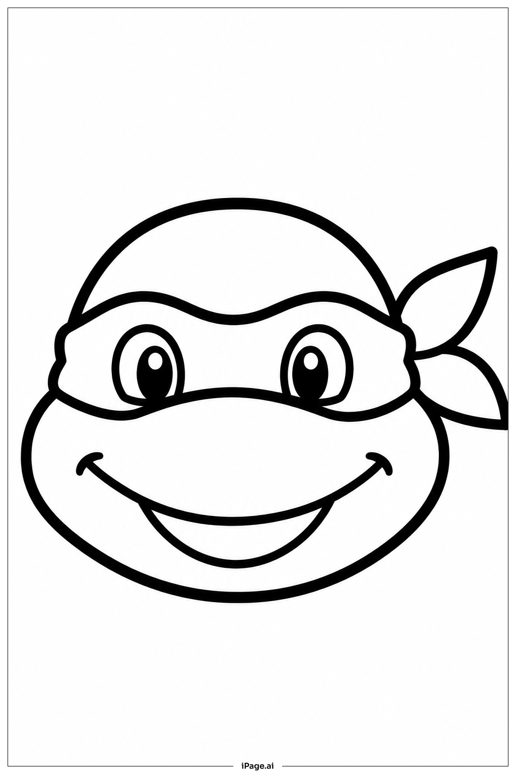 Chân dung mặt Ninja Turtles