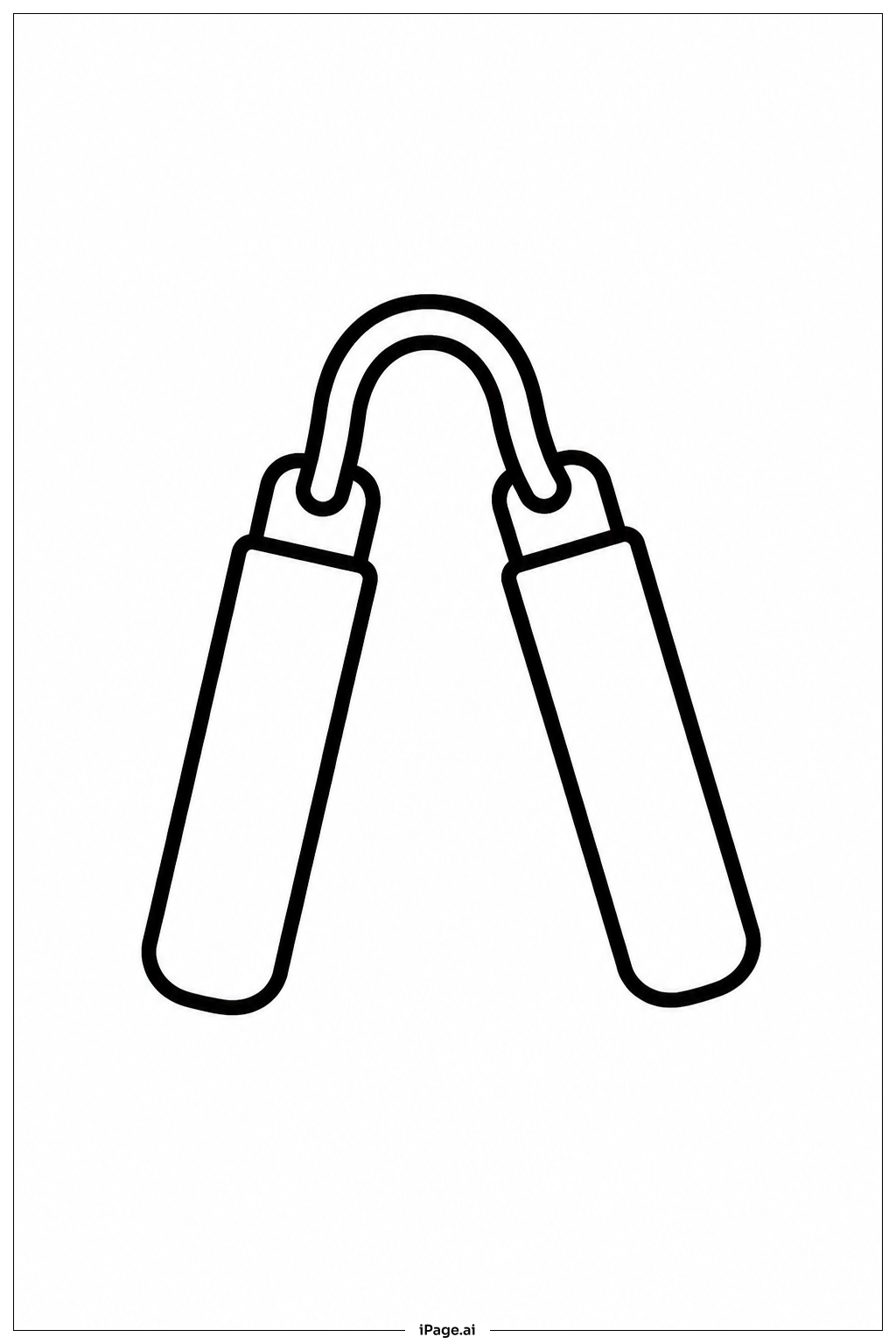  Ninja Turtles Simple Nunchaku Coloring Page 