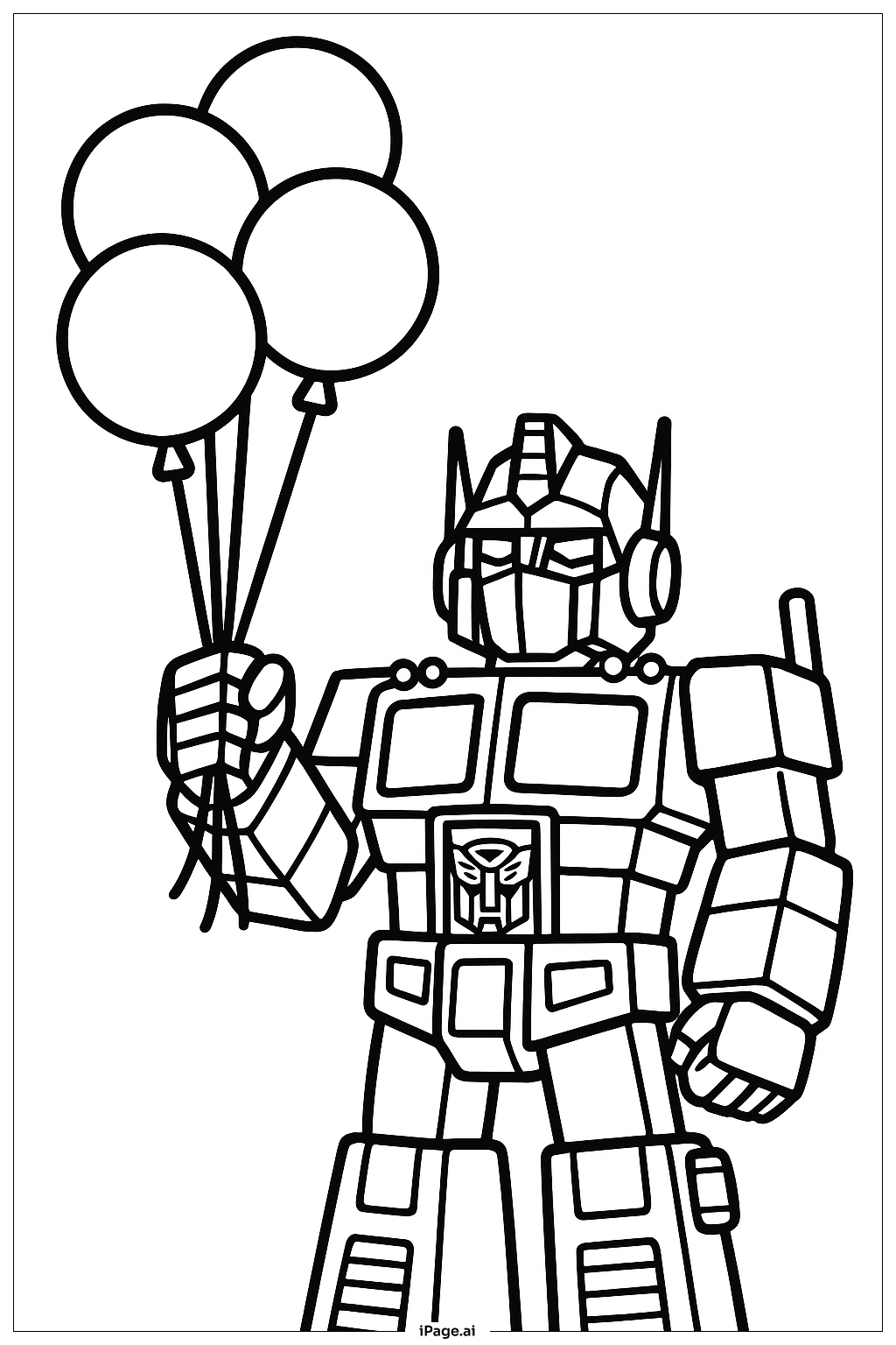 Optimus Prime Ballonspaß