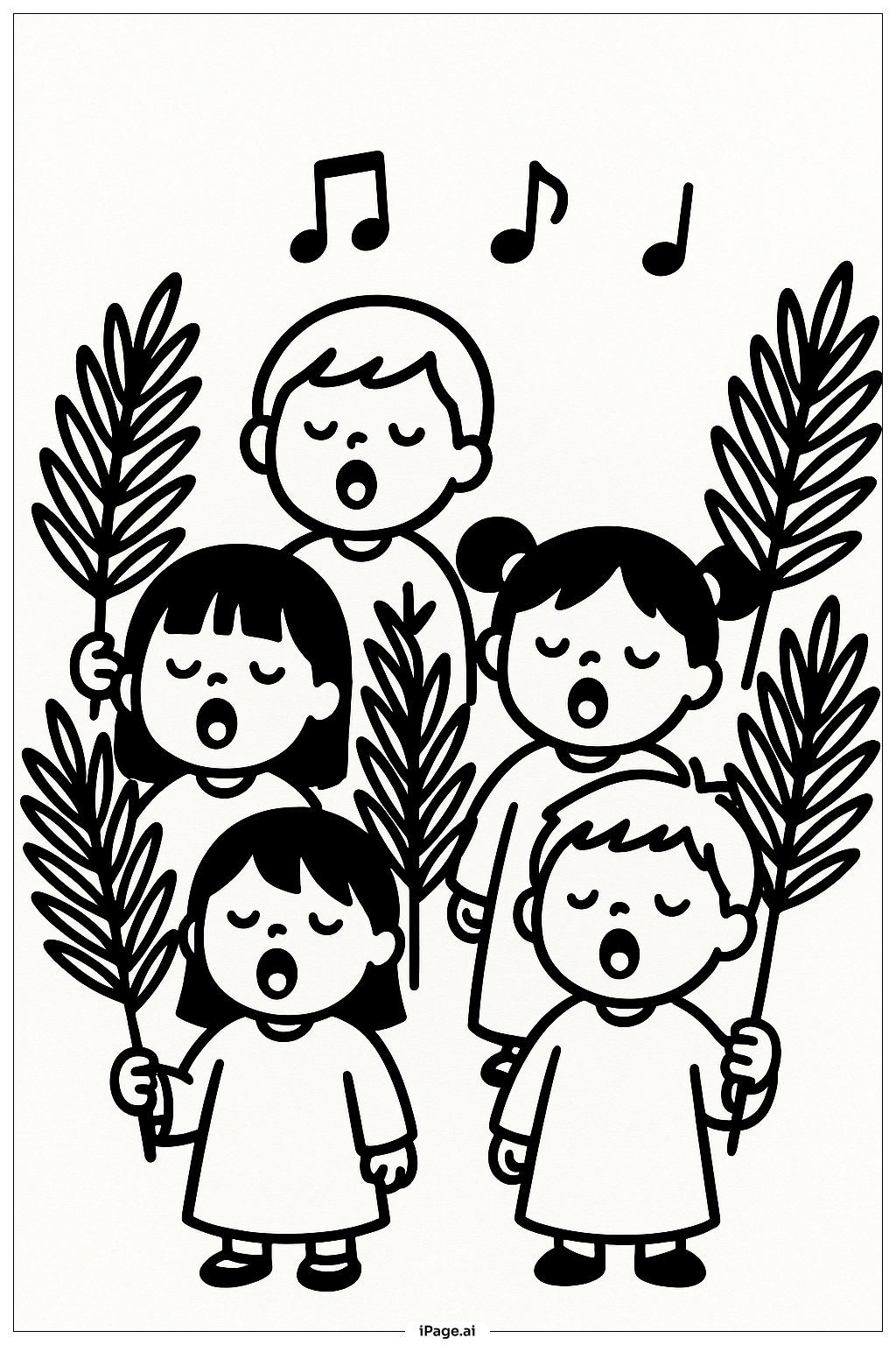 Palm Sunday Little Choir
