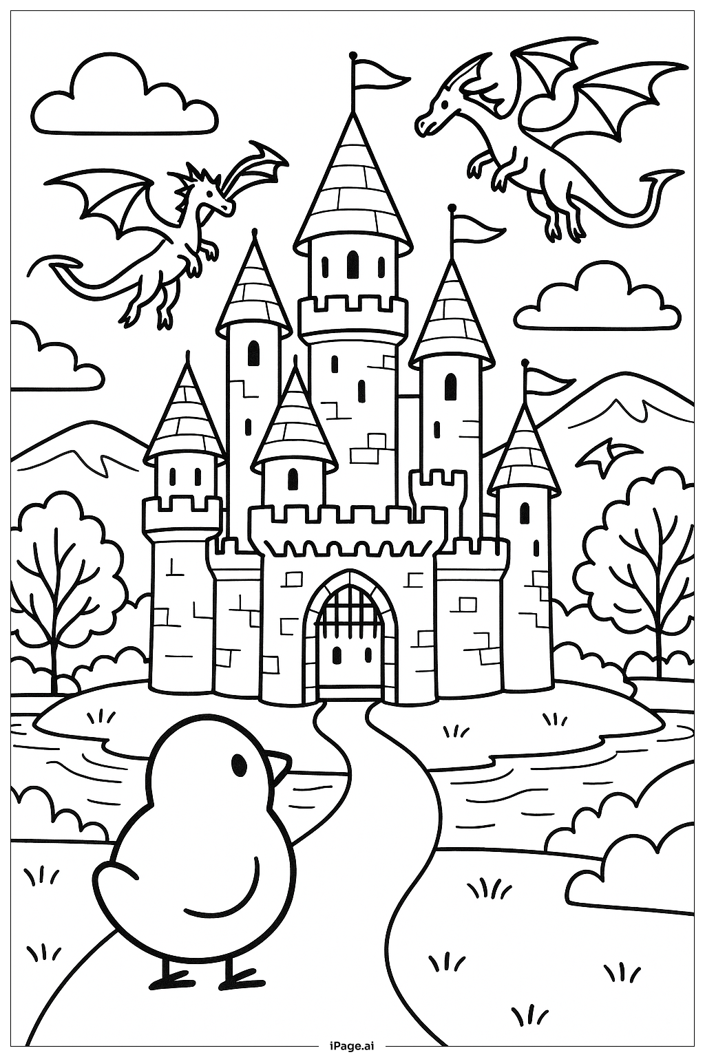 Peep Magical Castle