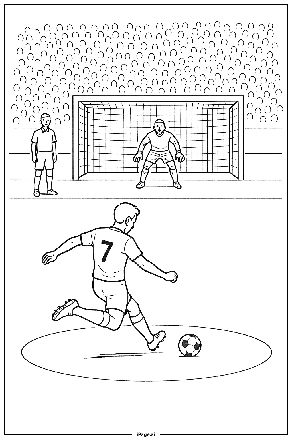 Momento do Pênalti no Futebol