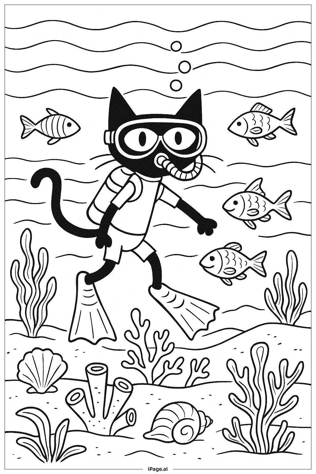 ピート・ザ・キャット アンダーウォーターリーフ