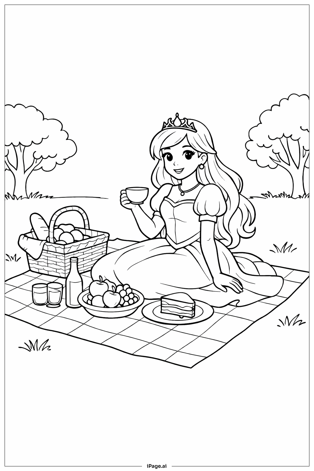 Princesa no Piquenique Real