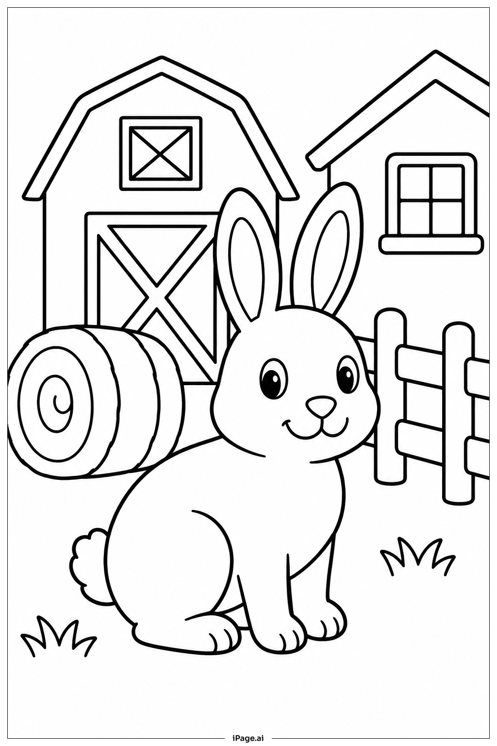 農場のウサギ
