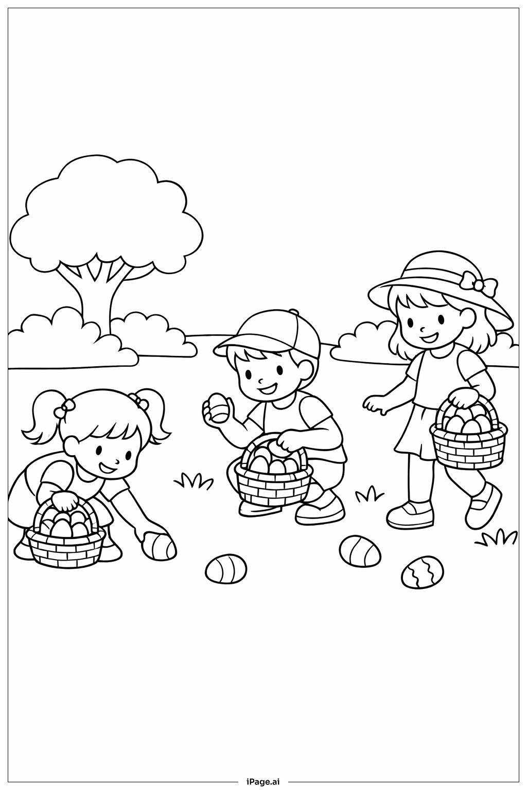 Resurrection Children Egg Hunt