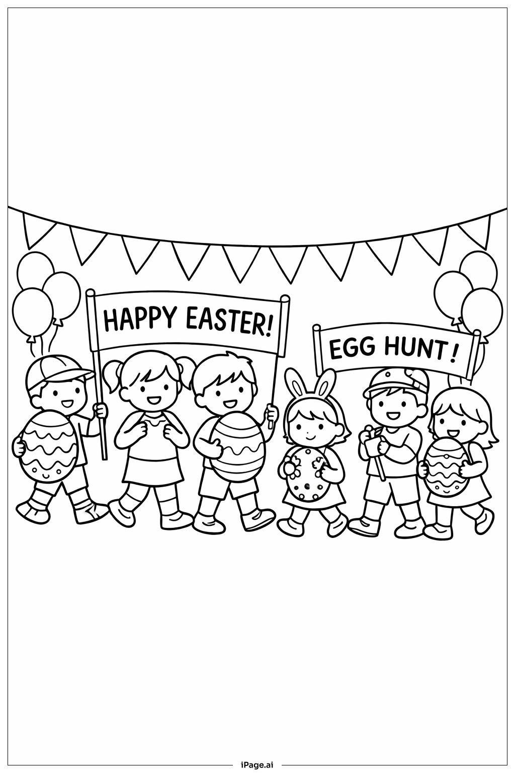 復活祭のイースターパレードキッズ