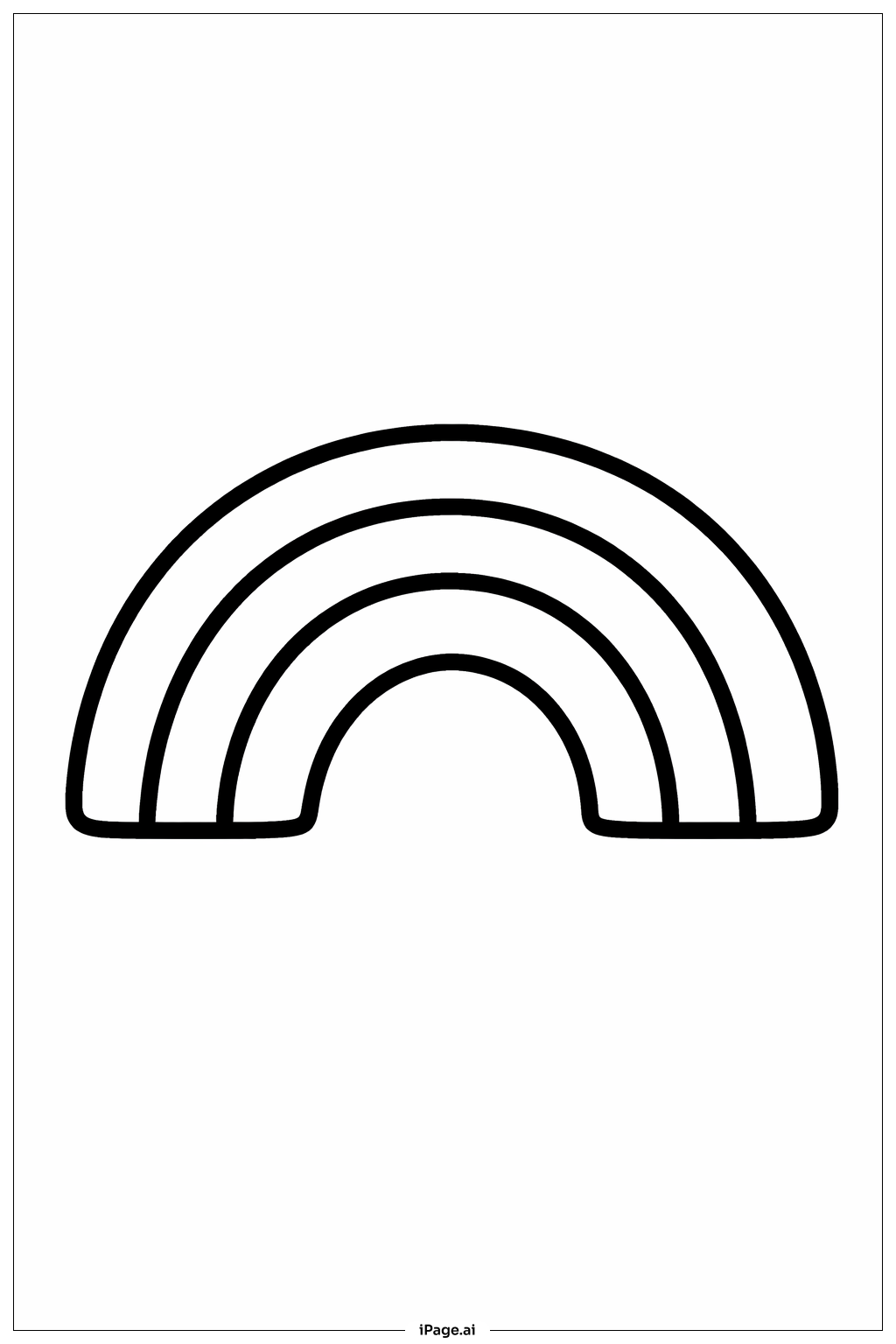  Resurrection Rainbow Arc Coloring Page 