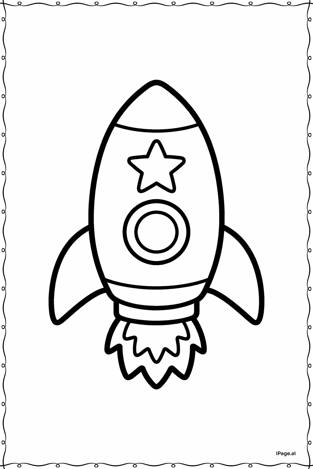 Emblème d'Étoile de Fusée