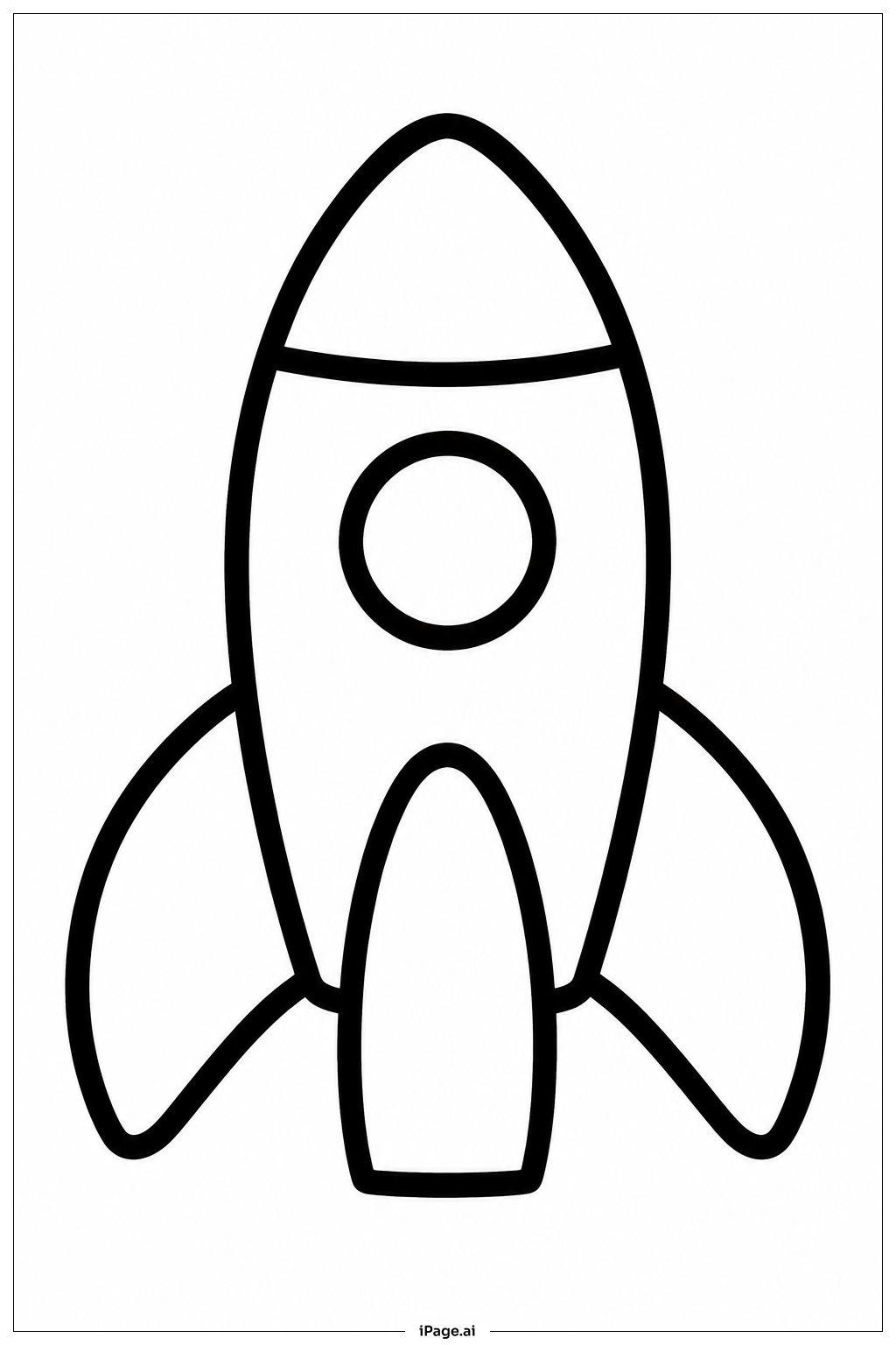 Rocket With Big Fins Firework