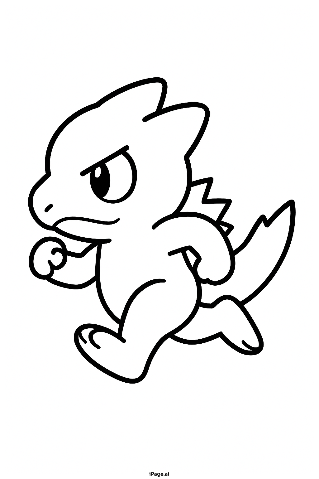  Running Pokemon Silhouette Coloring Page 