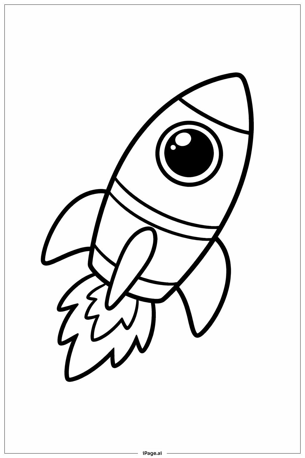  과학 로켓 발사 색칠공부 페이지 