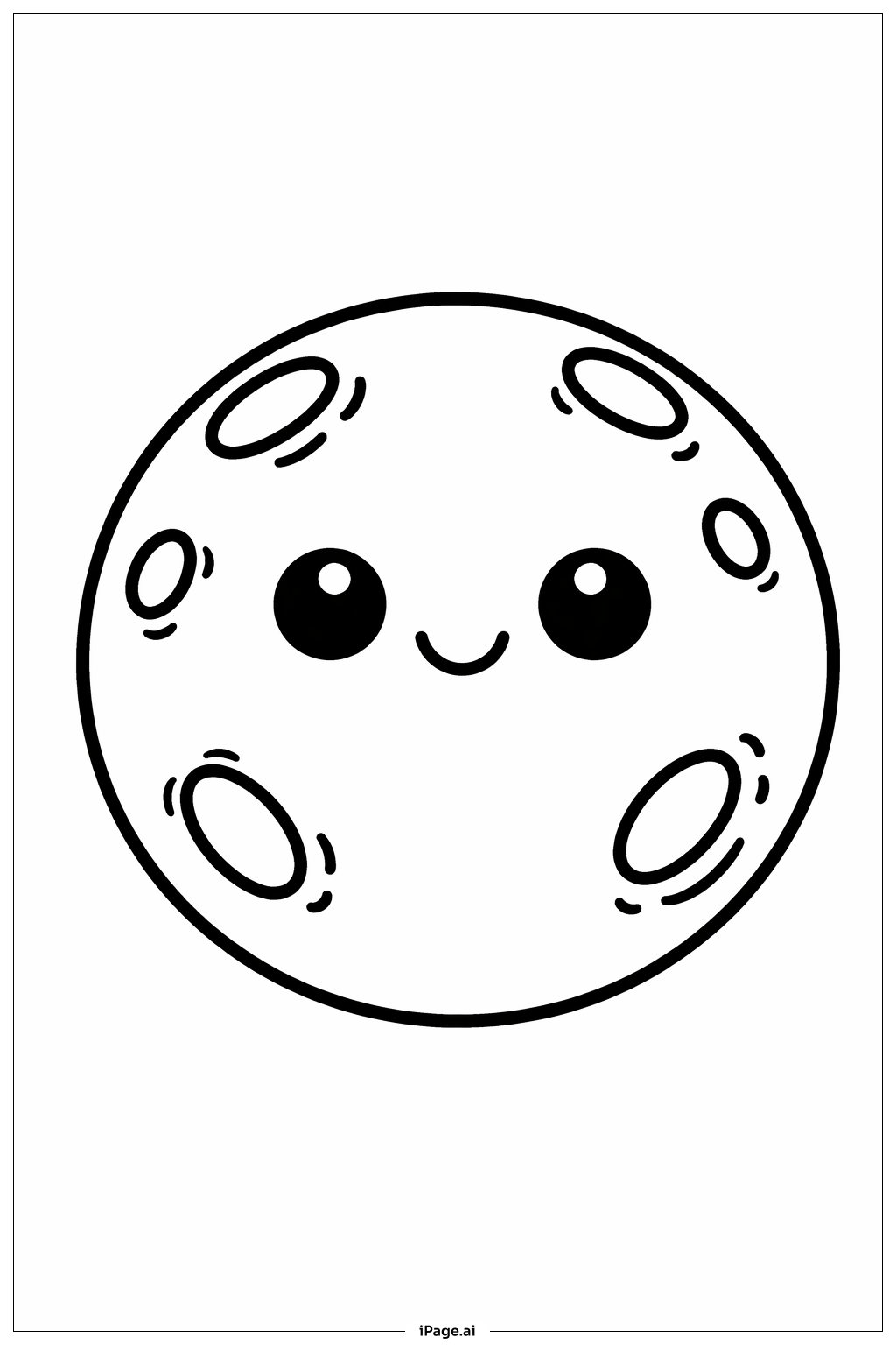  과학 웃는 행성 색칠공부 페이지 