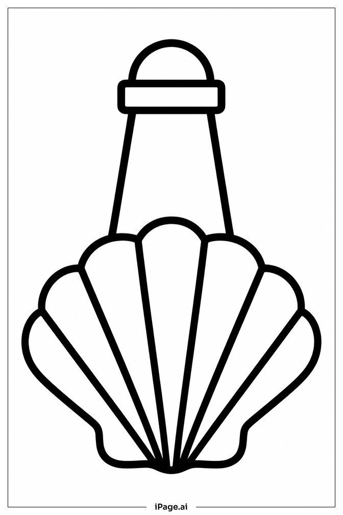 Phare en Coquillage