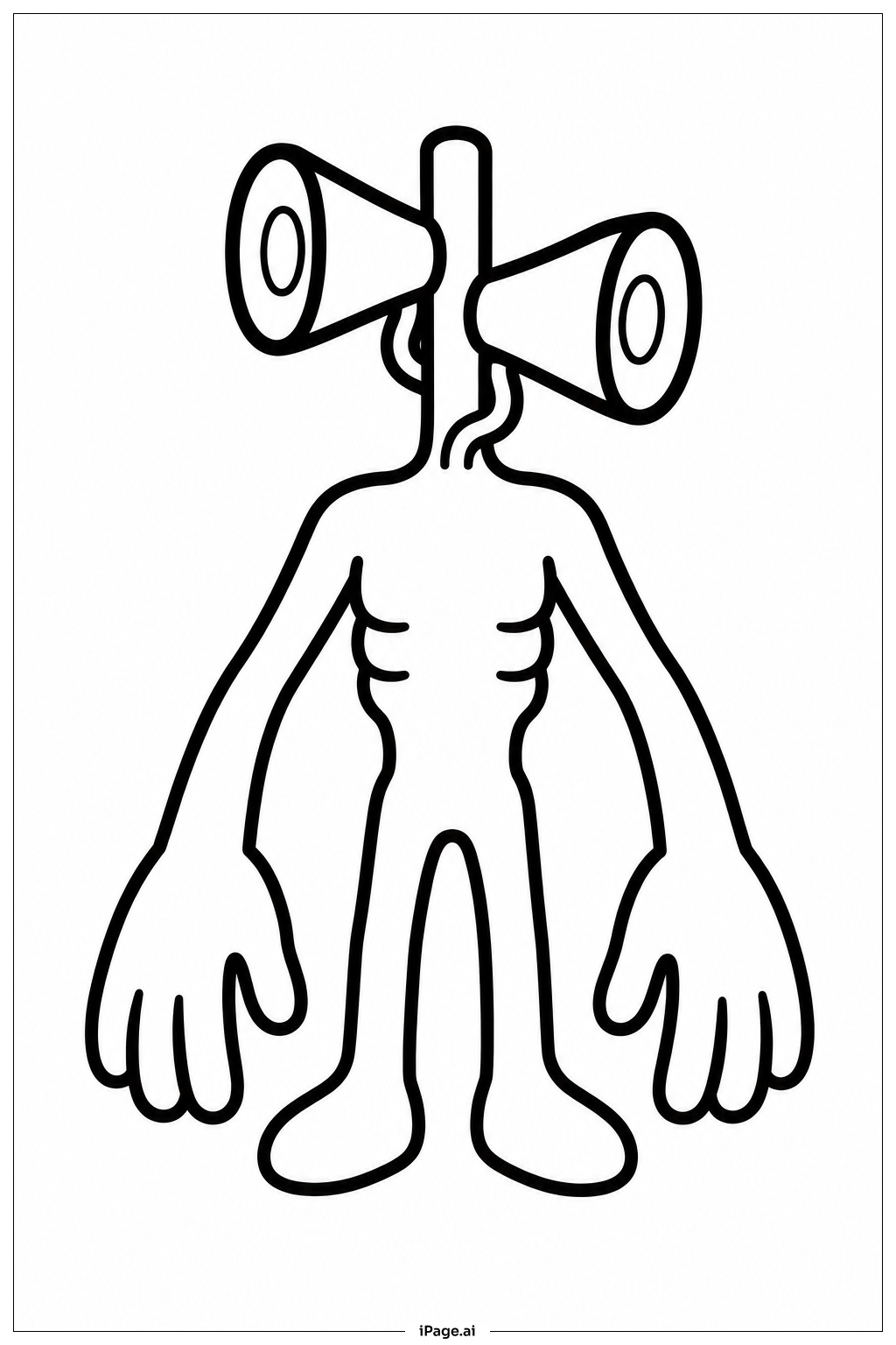 Siren Head Big Hands