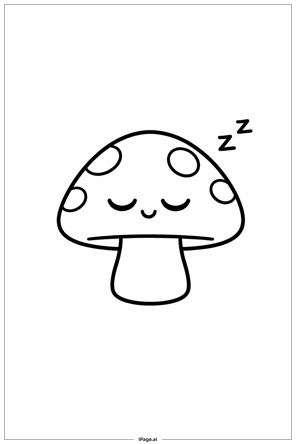  Trang tô màu Nấm Buồn Ngủ 