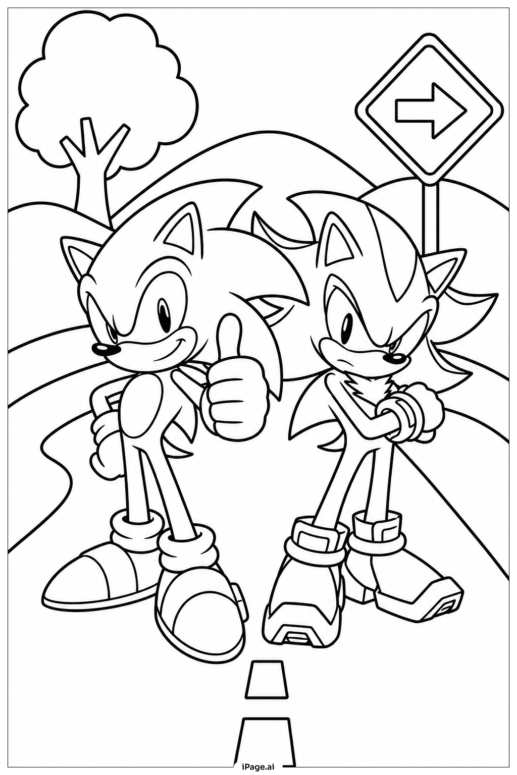 Sonic und Shadow – Rennduo