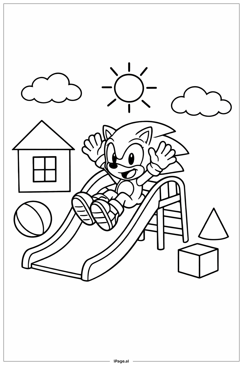 Sonic Nhím Trượt Xuống