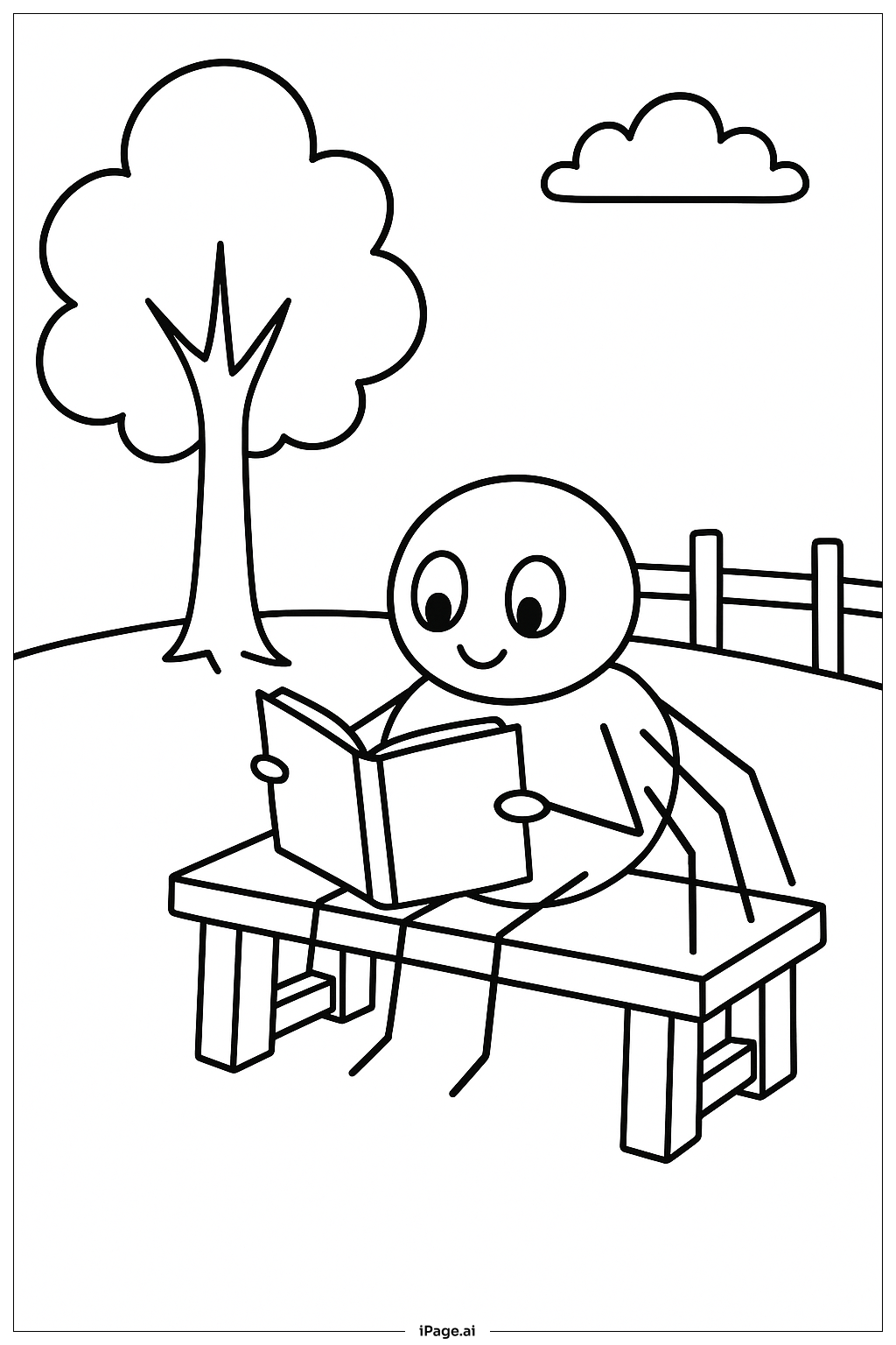  거미 읽기 책 색칠공부 페이지 