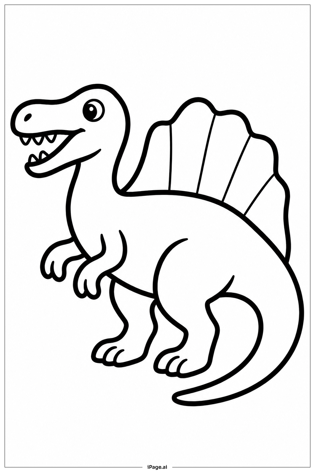 Movimiento de Cola de Spinosaurus