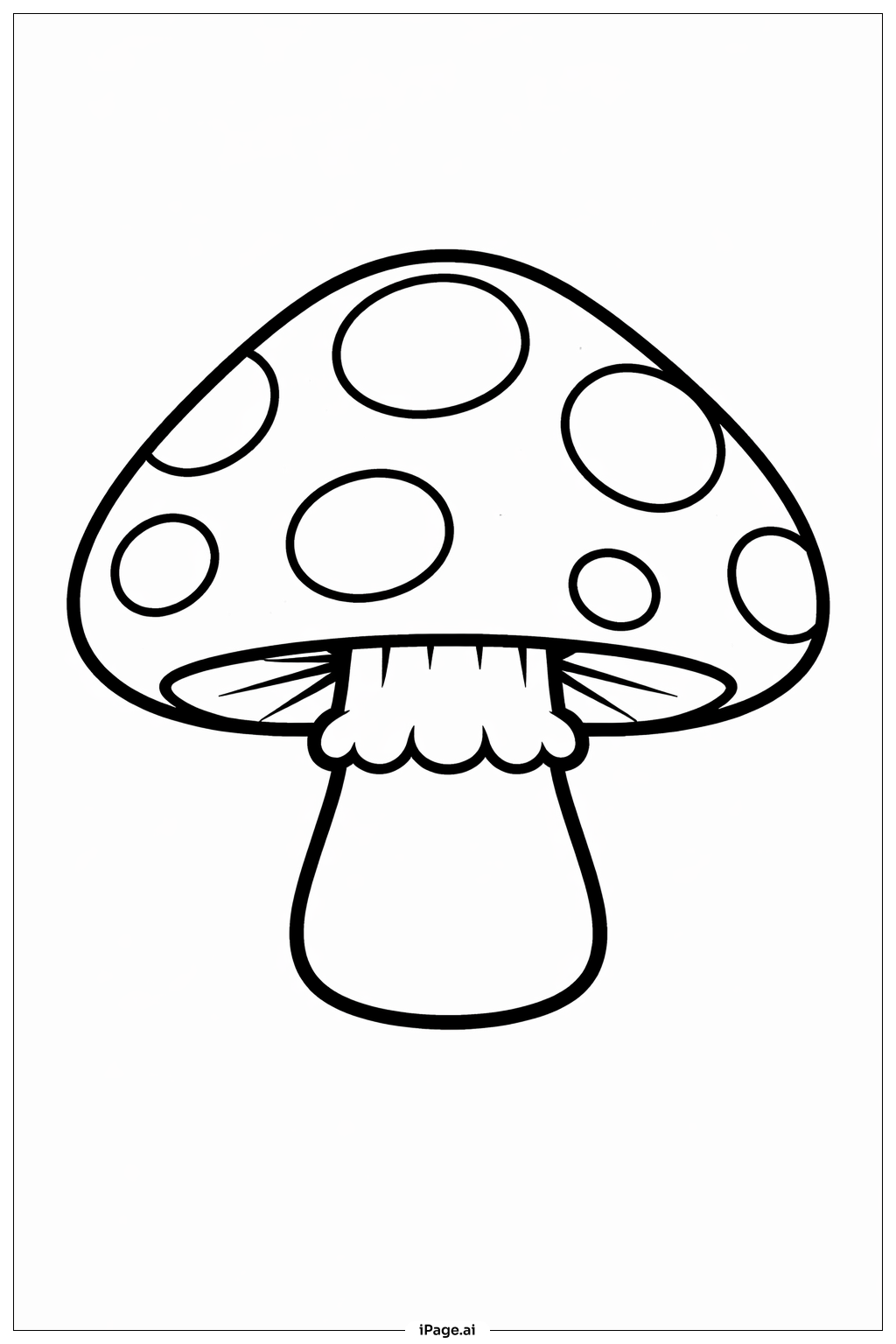  Trang tô màu Nấm Đốm 