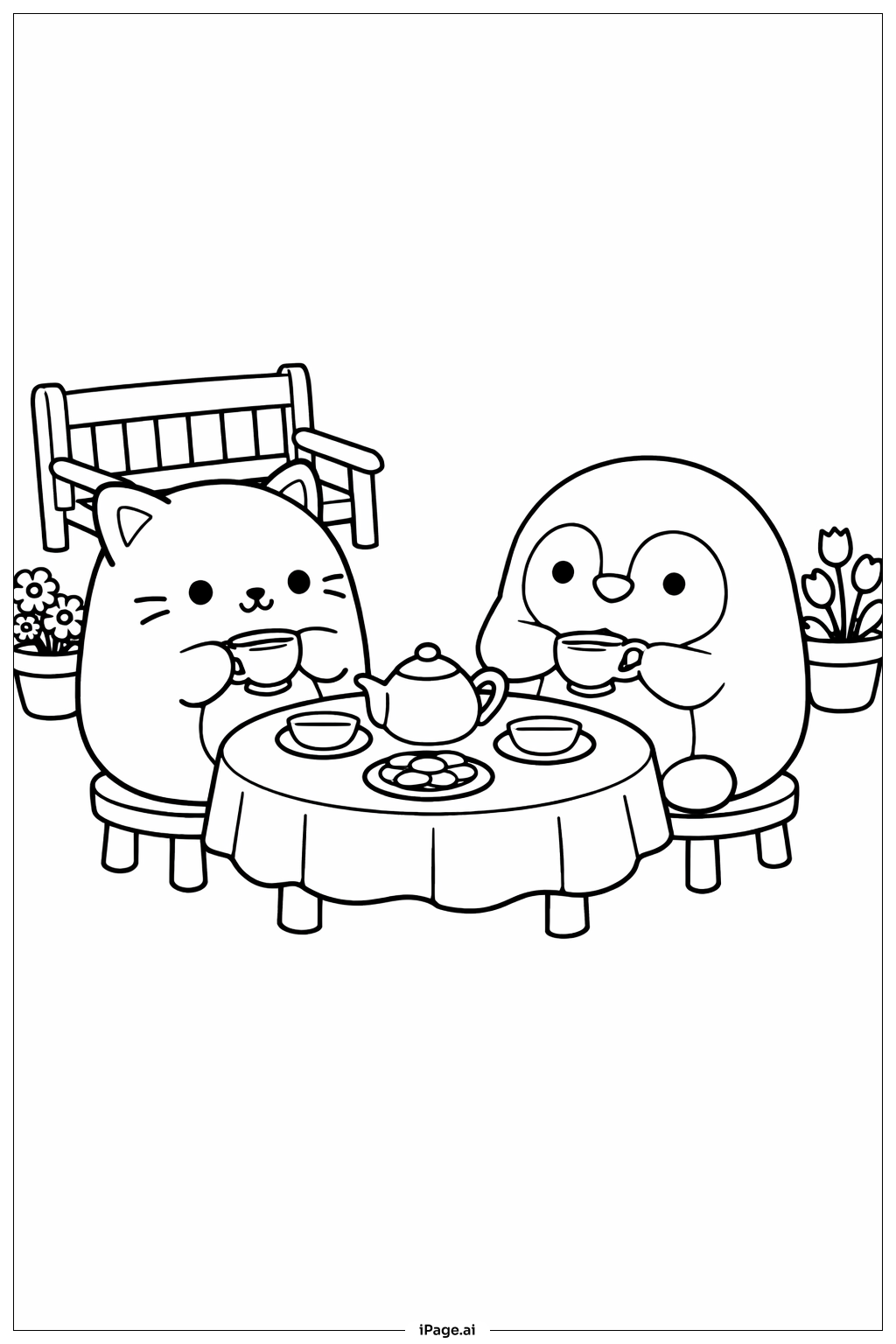 Squishmallow Garden Tea