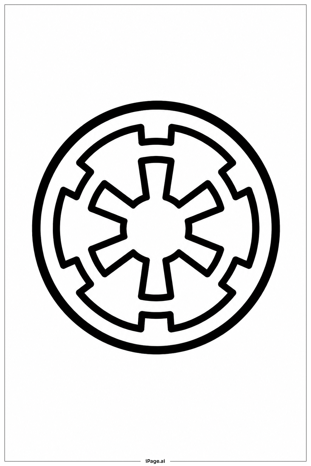 Symbole Impérial de Star Wars