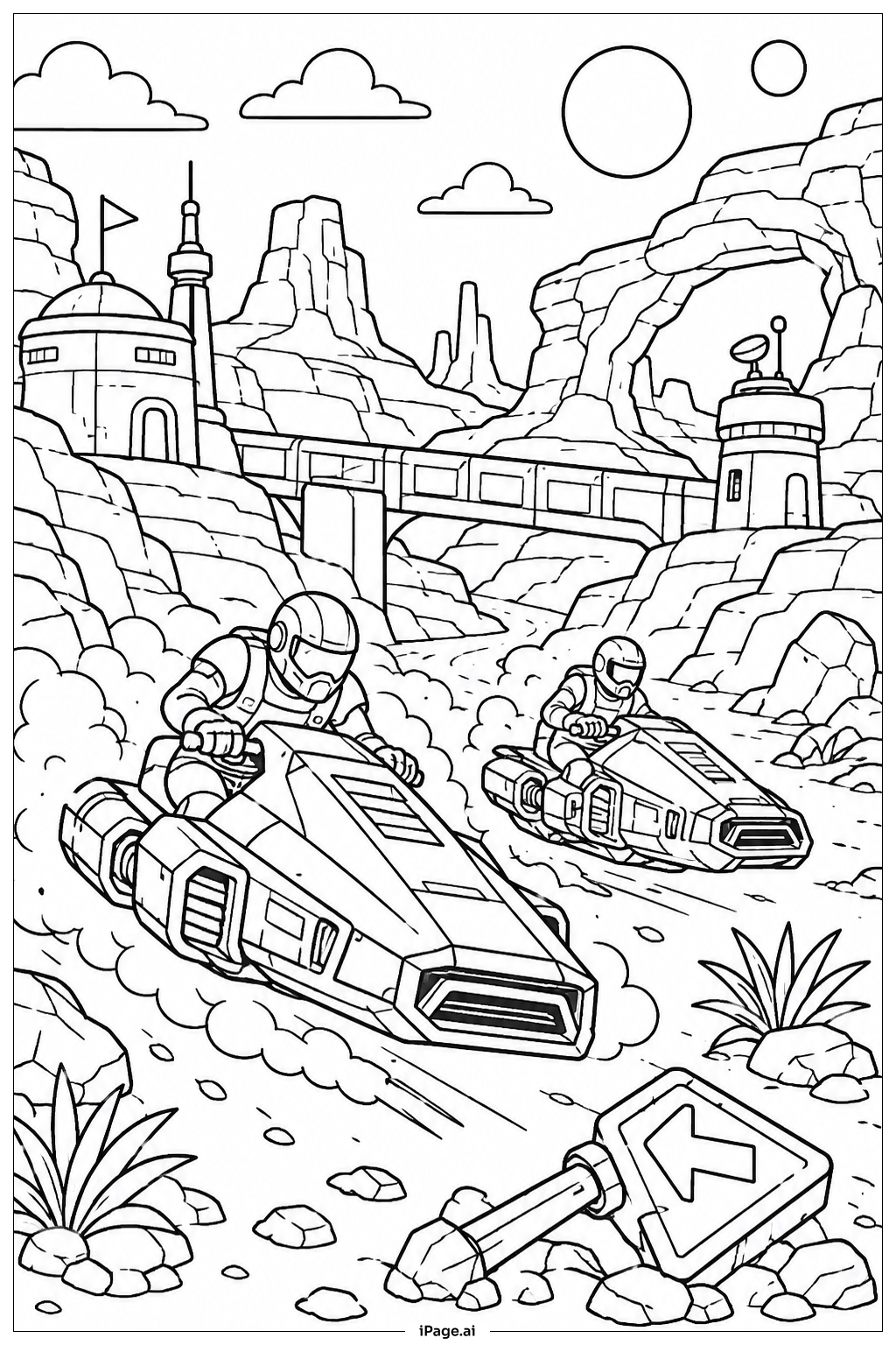 Star Wars Speeder Chase