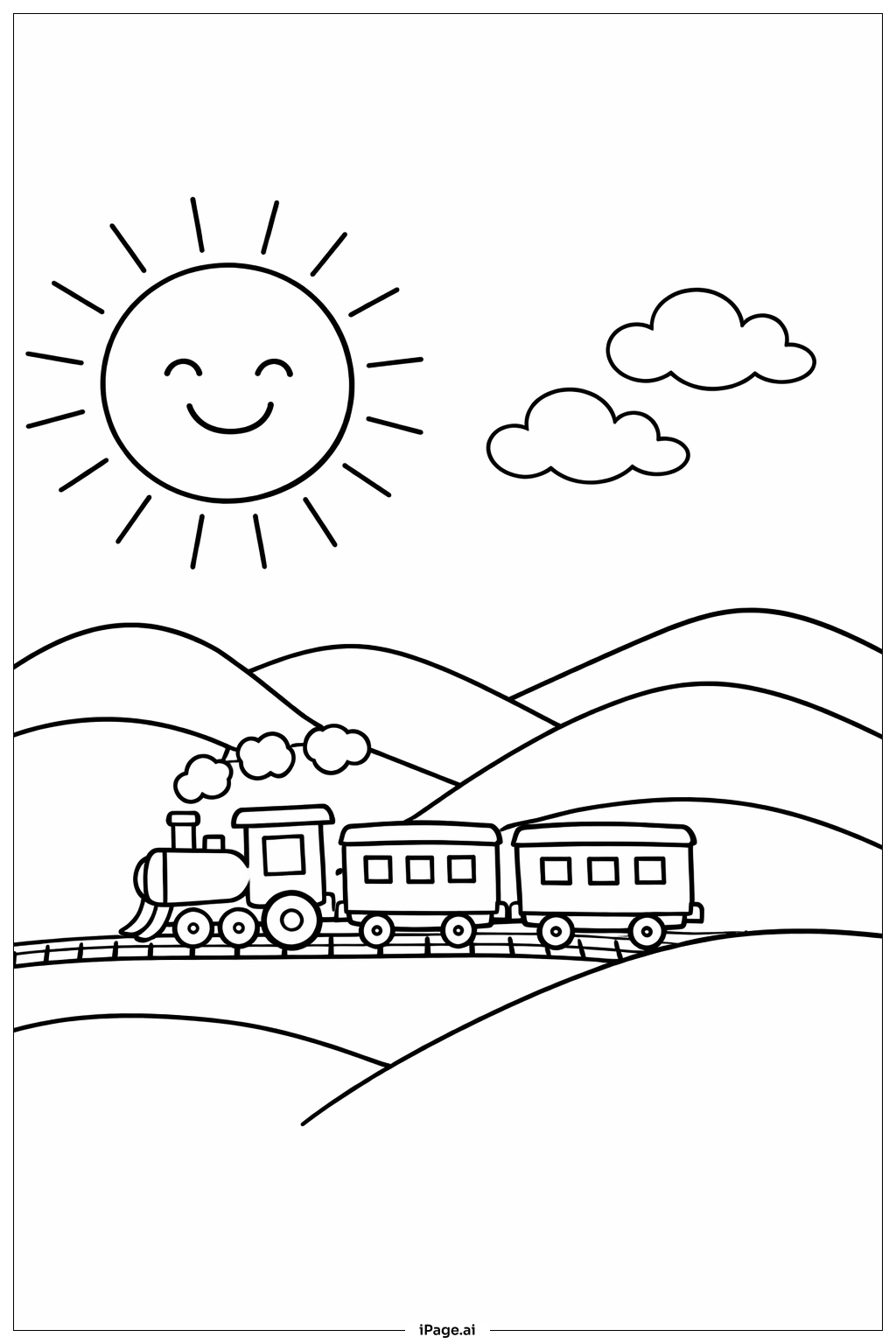 Soleil et Petit Train