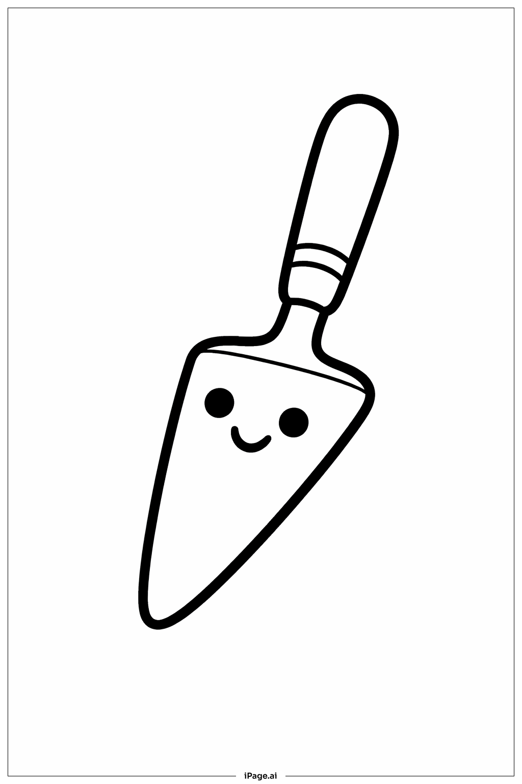  Thanksgiving-Kuchenheber Ausmalseite 