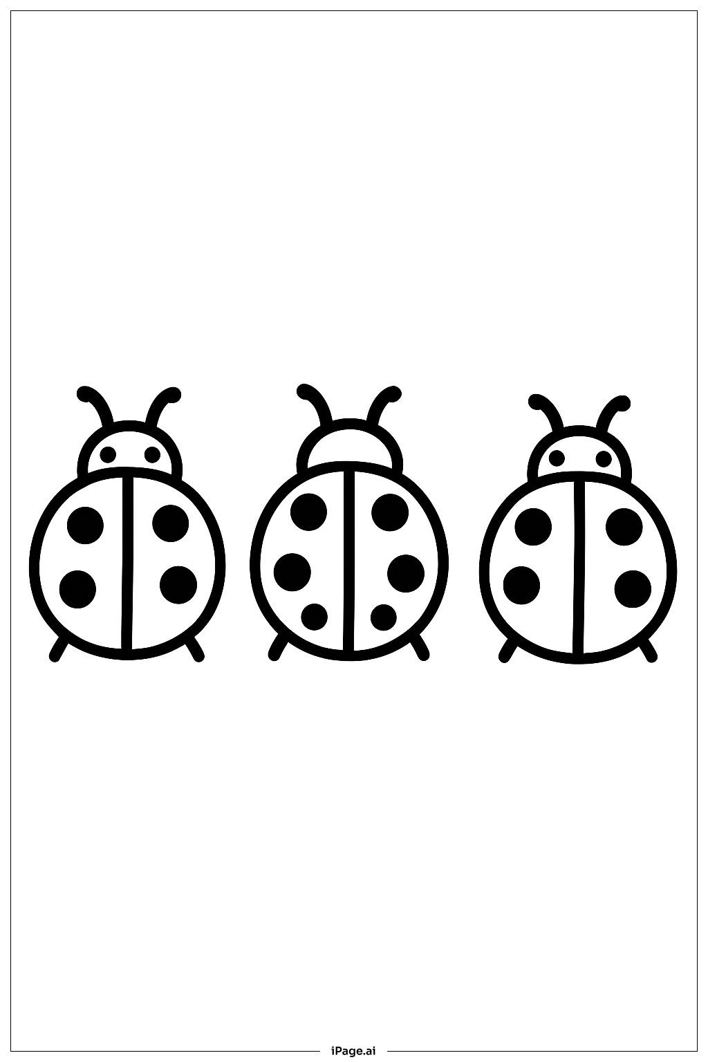 작은 무당벌레 삼총사