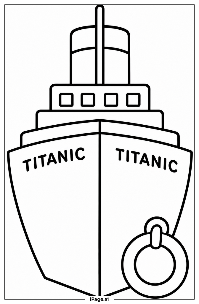 Mũi Tàu Titanic Đơn Giản