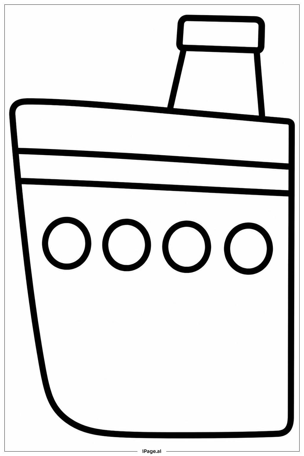 Titanic avec Hublots Simples