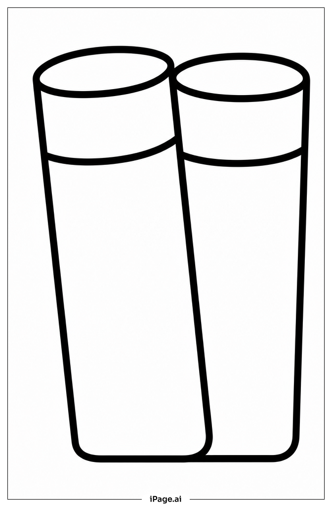 Titanic Simple Stack Coloring Page