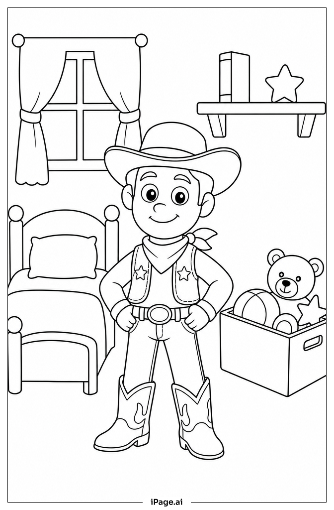 Andys Zimmer aus Toy Story