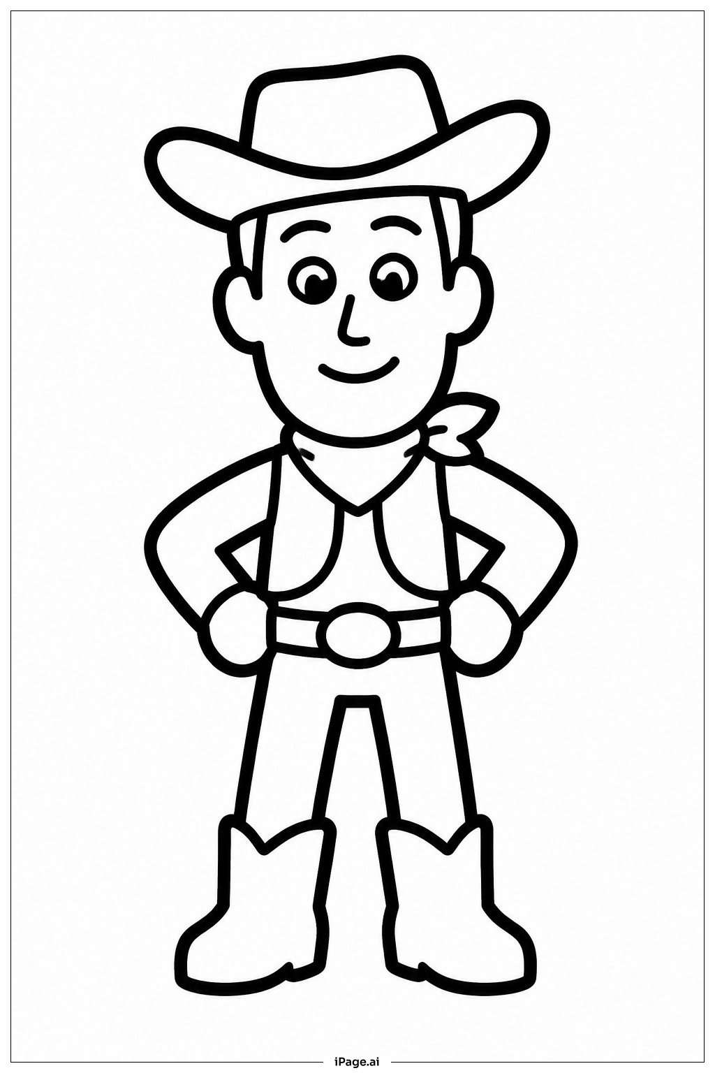 Toy Story Woody Porträt