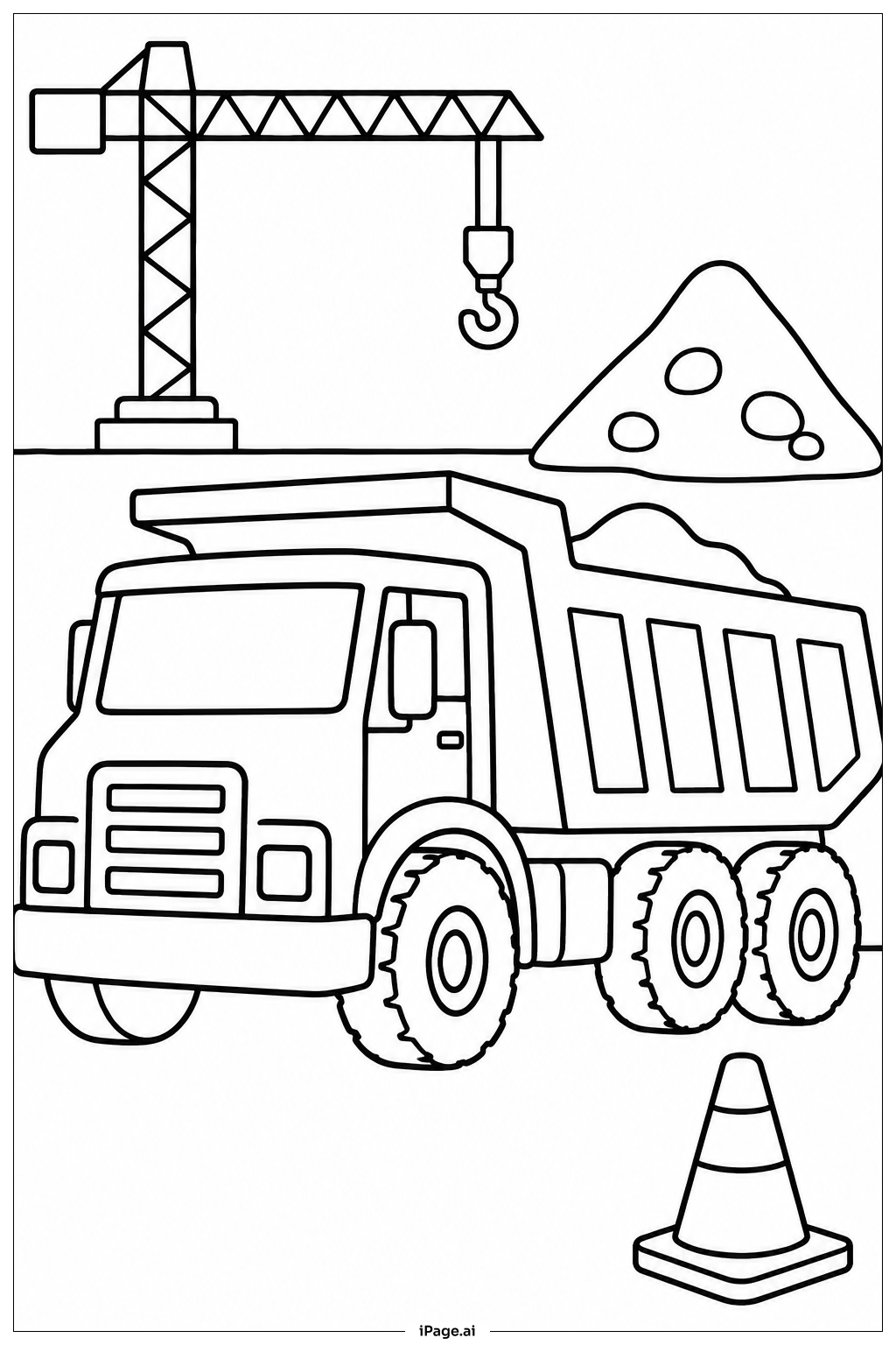 LKW auf der Baustelle