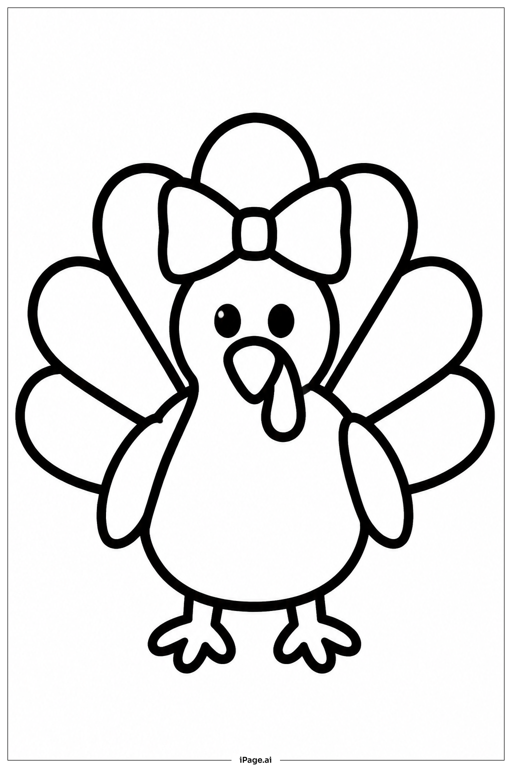 Pavo con moña