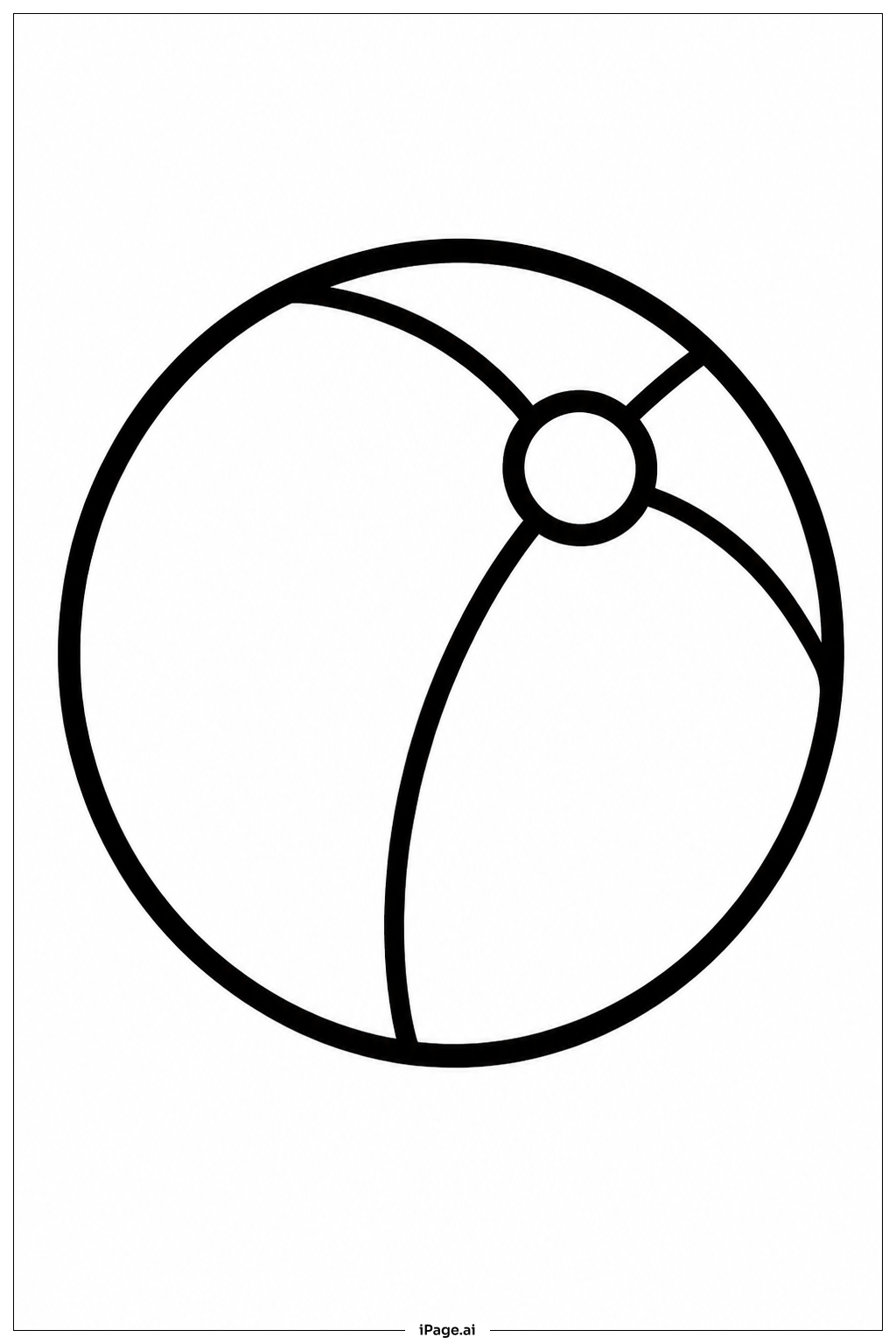 TwoTone Beach Ball