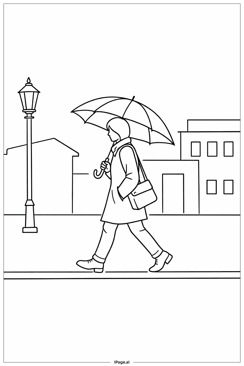 Cái ô trên phố thành phố