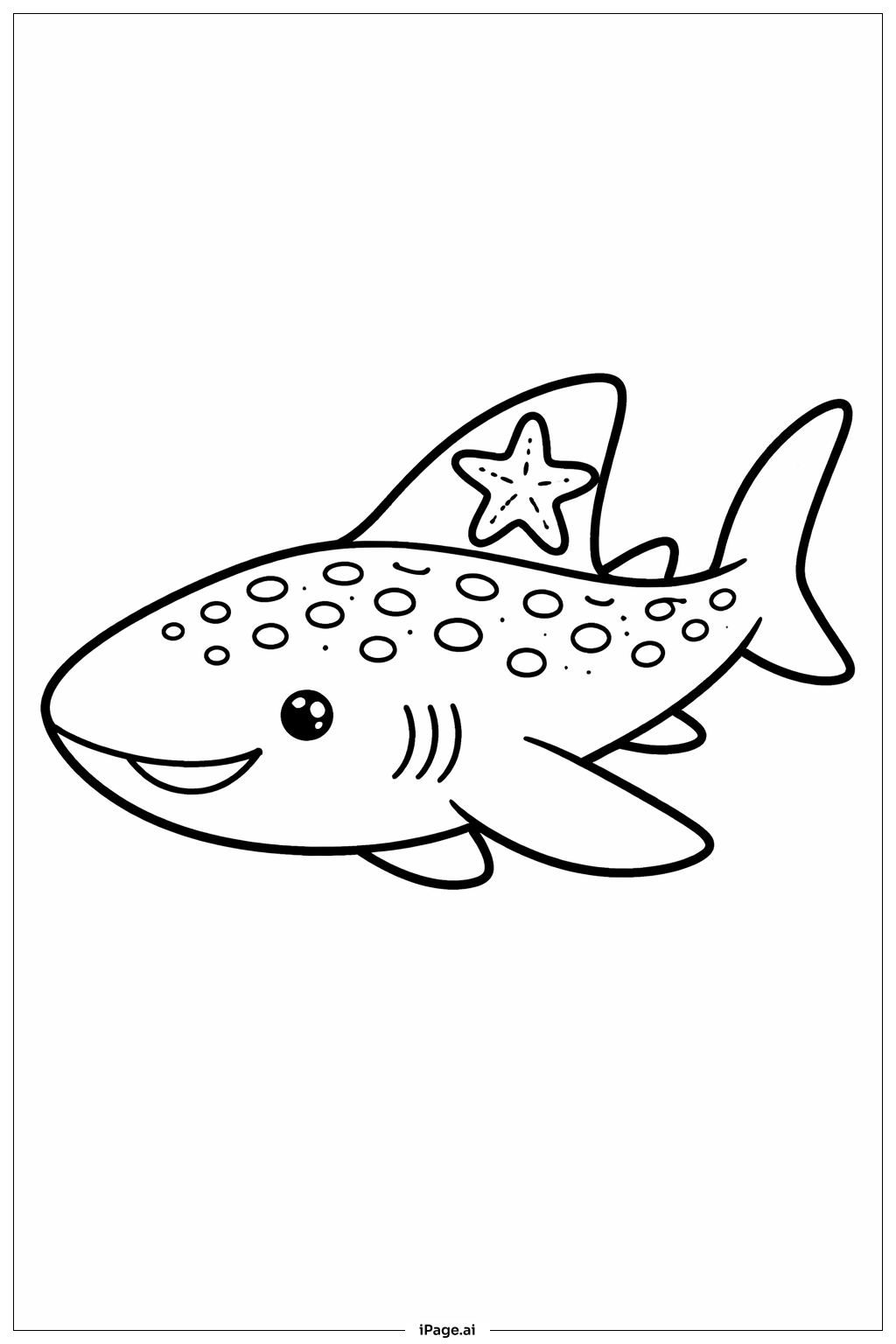 별불가사리가 있는 고래상어